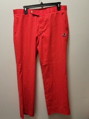 Women's custom straight pants - xl 35x27.5 Sahara vintage 80’s 90’s preppy golf